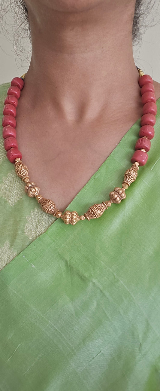 Coral Beads Necklace