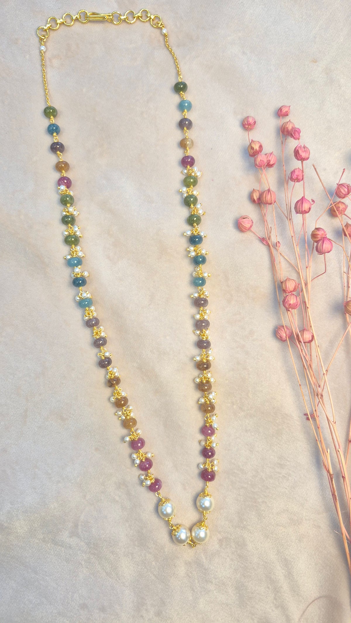 Navratna beads chain