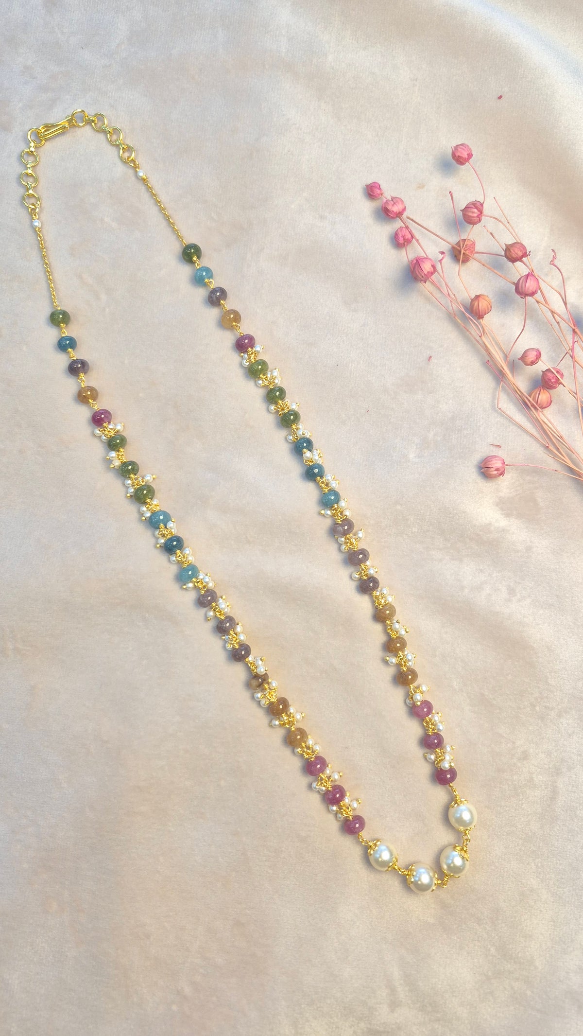 Navratna beads chain