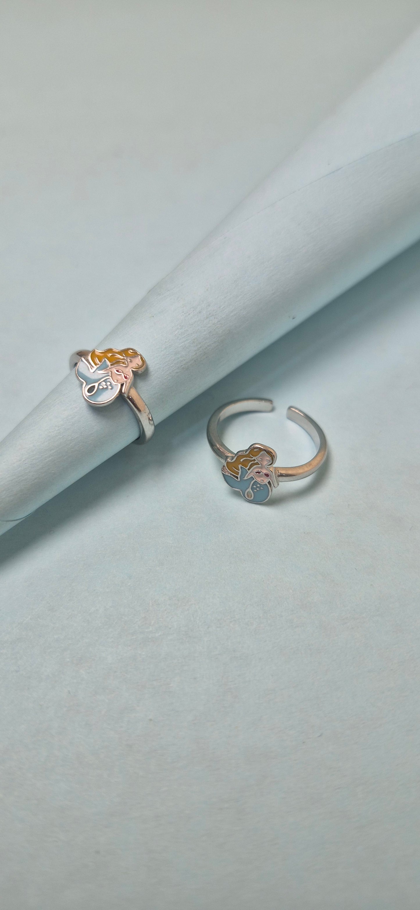 Mermaid toe rings