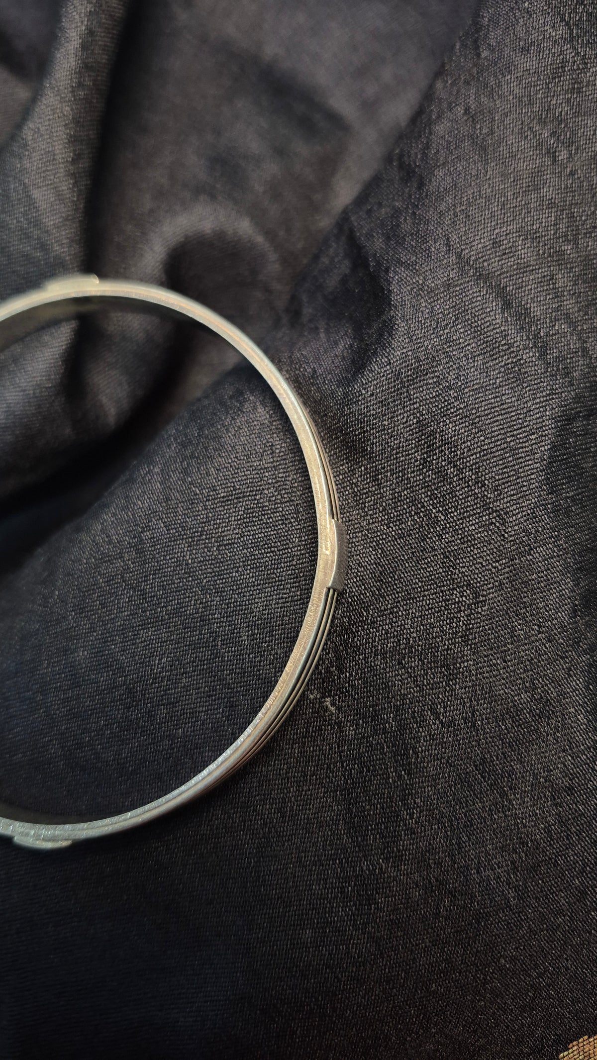 Elephant hair bracelet kada