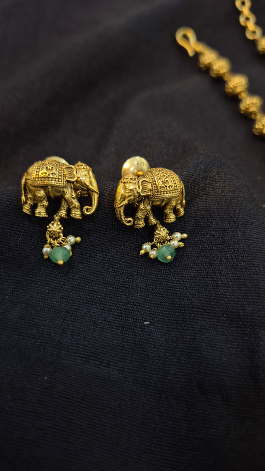 Venkateshwara pendant chain set