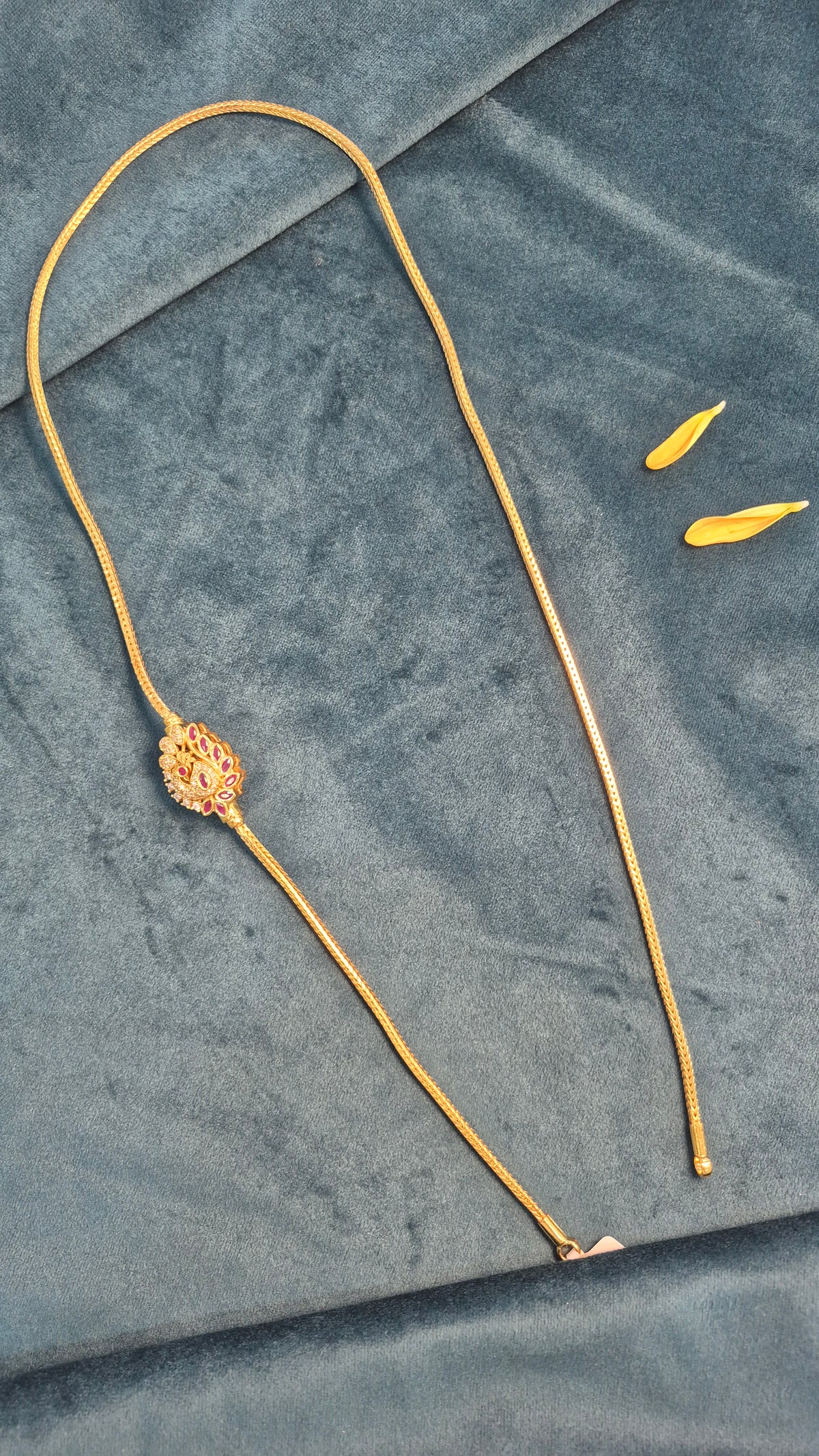 Peacock double sided mangalyam chain