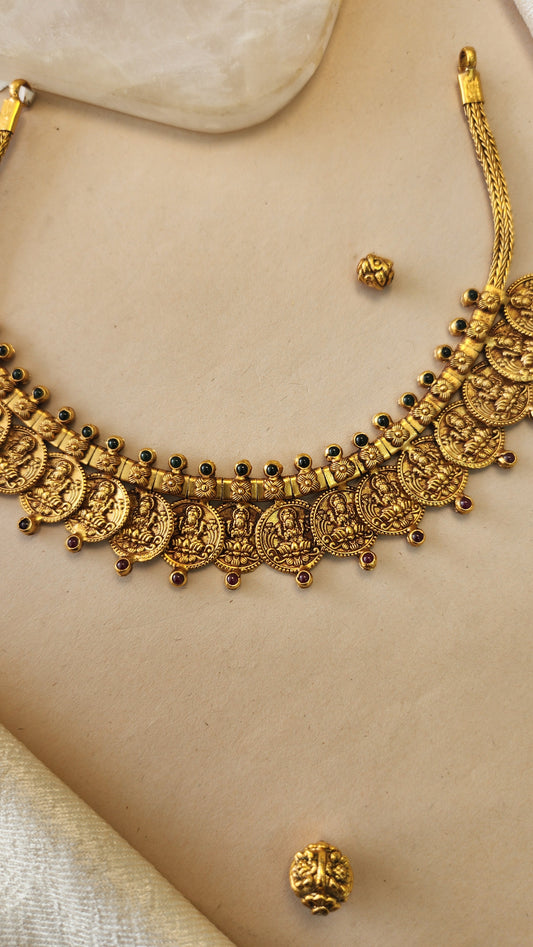 Laxmi Kasu Nagas Necklace