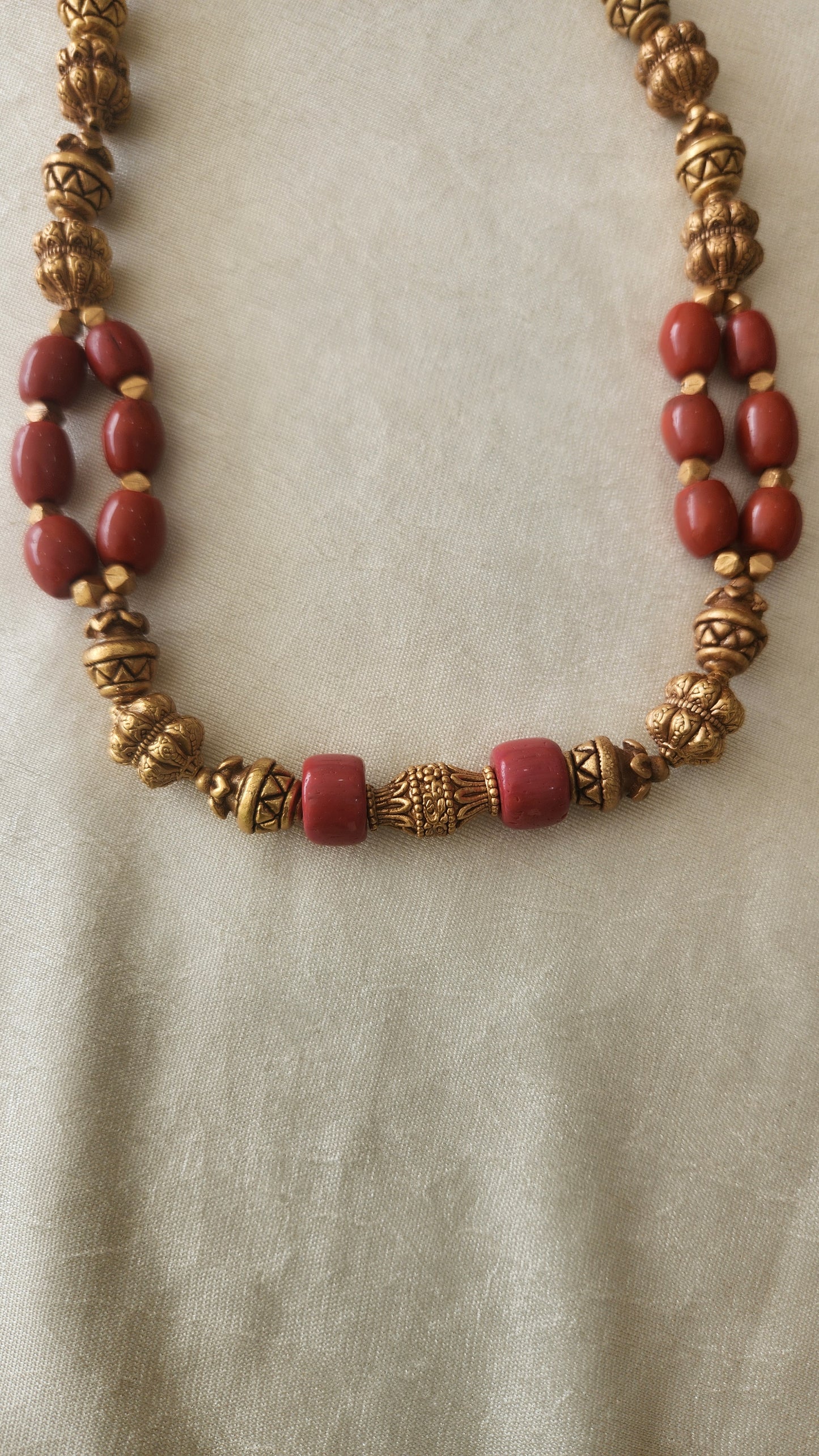 Coral beads and nagas beads