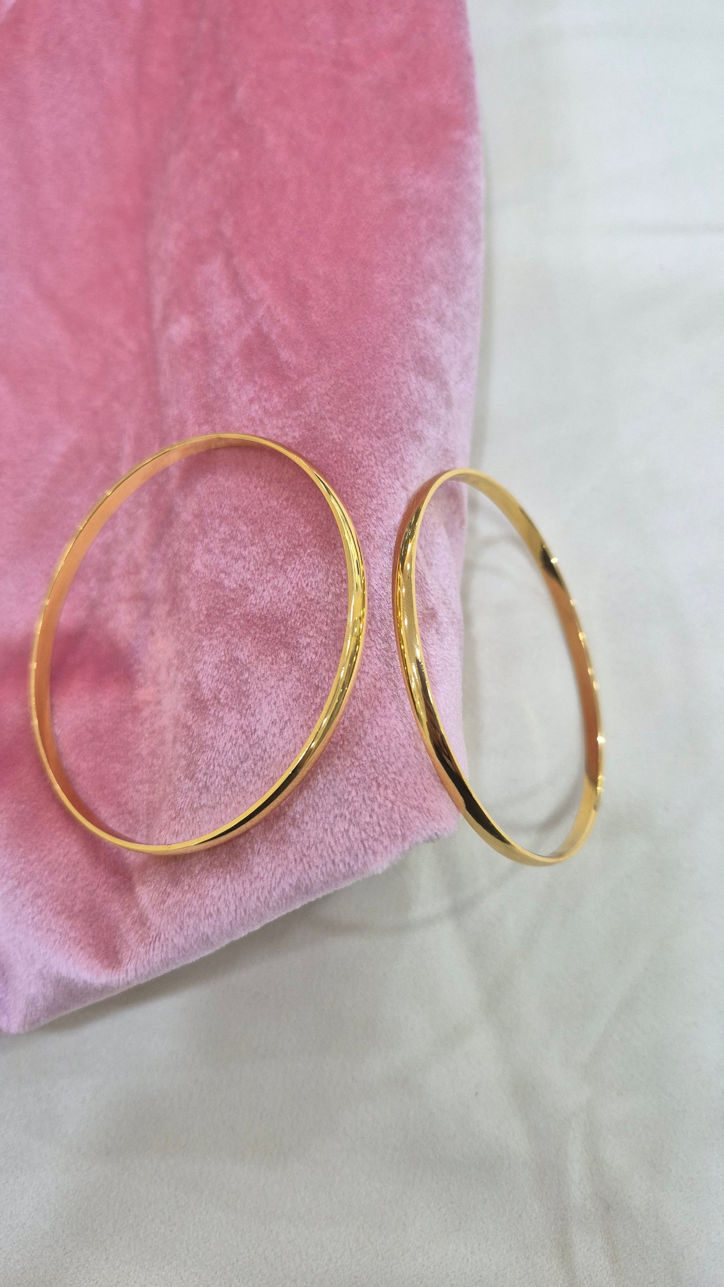 Plain Flat bangles 2.8