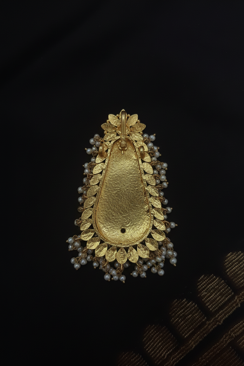 Coorgi styled long pendant