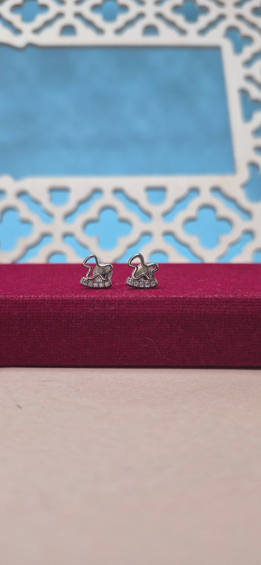 Stone Unicorn studs
