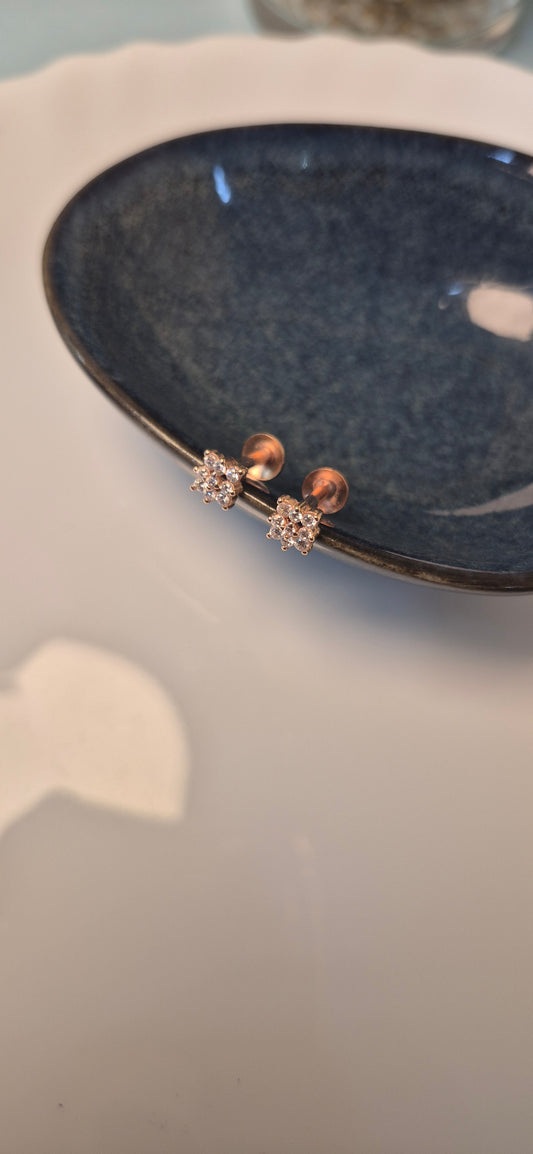 Small square stud