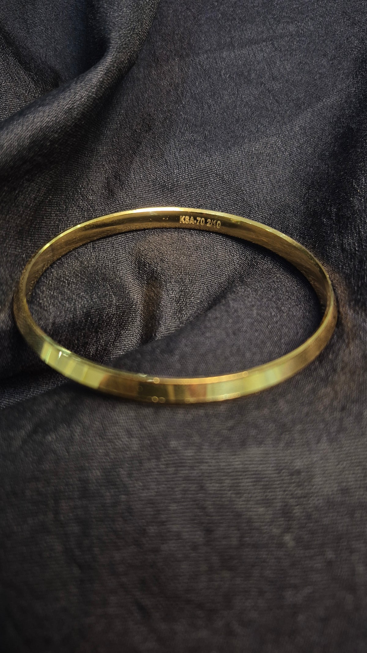 Punjabi kada with gold plating 2-10