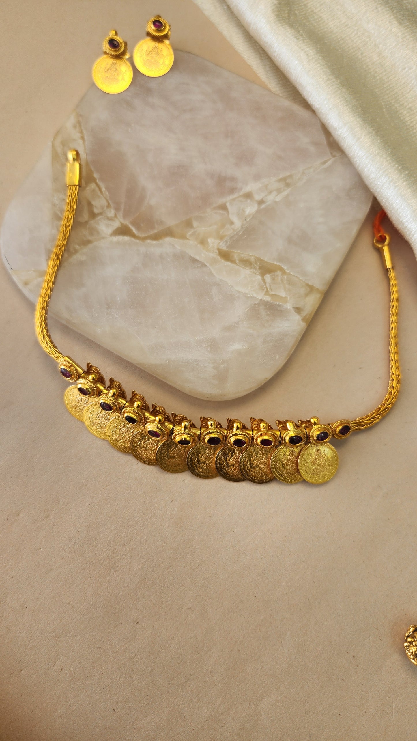 Kasu necklace set