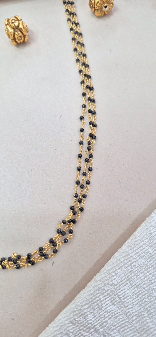 Black crystals 3 layer chain