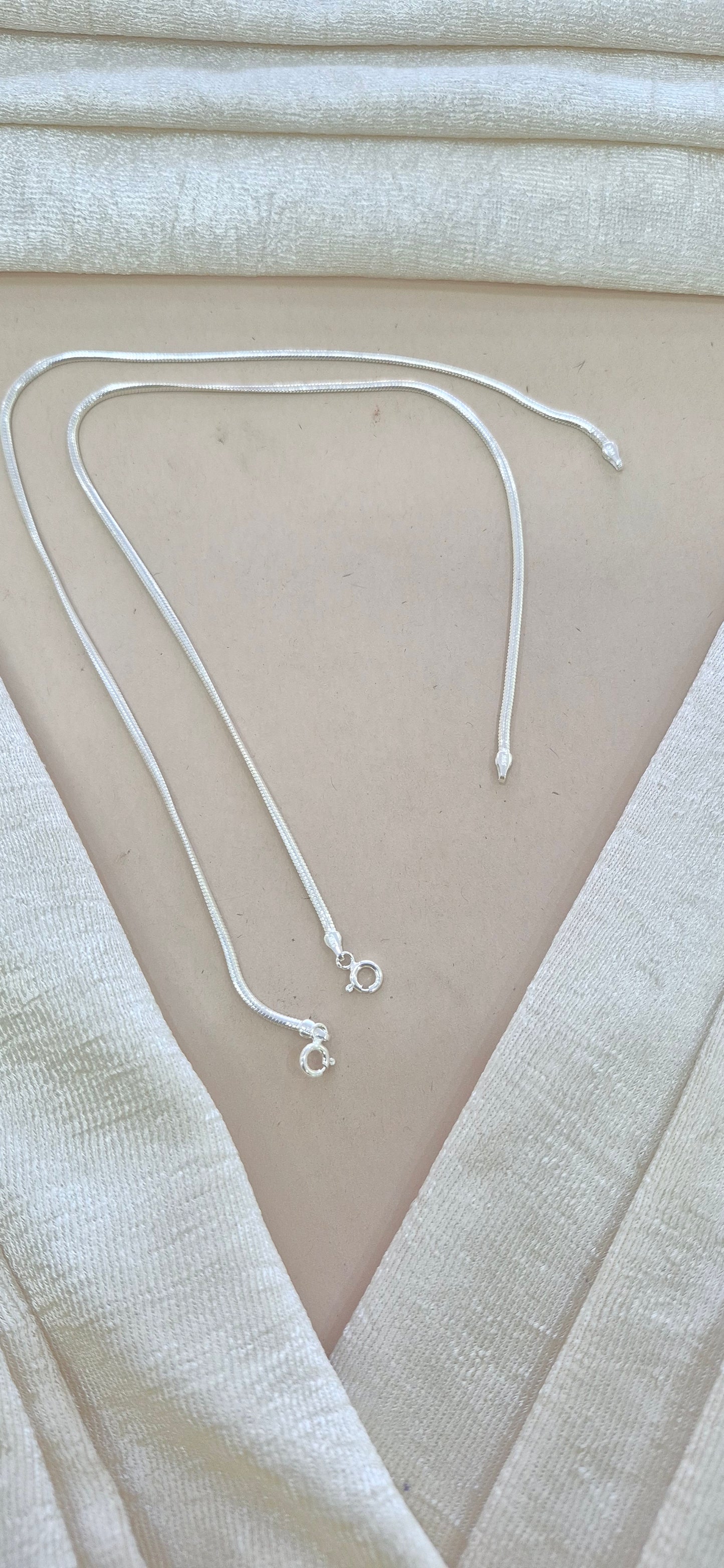 Snake chain anklets 10.5inch