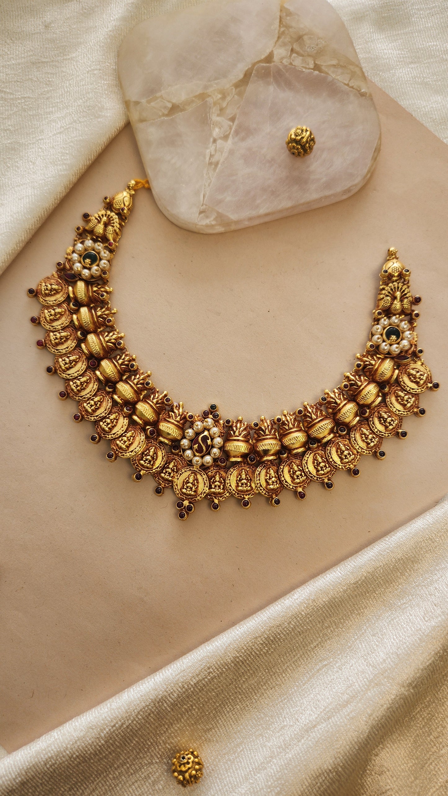 Kasu Kumbam Nagas Necklace