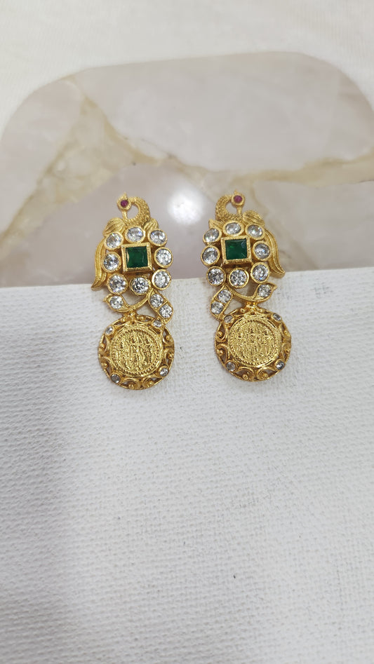 Kasu stone stud Earrings