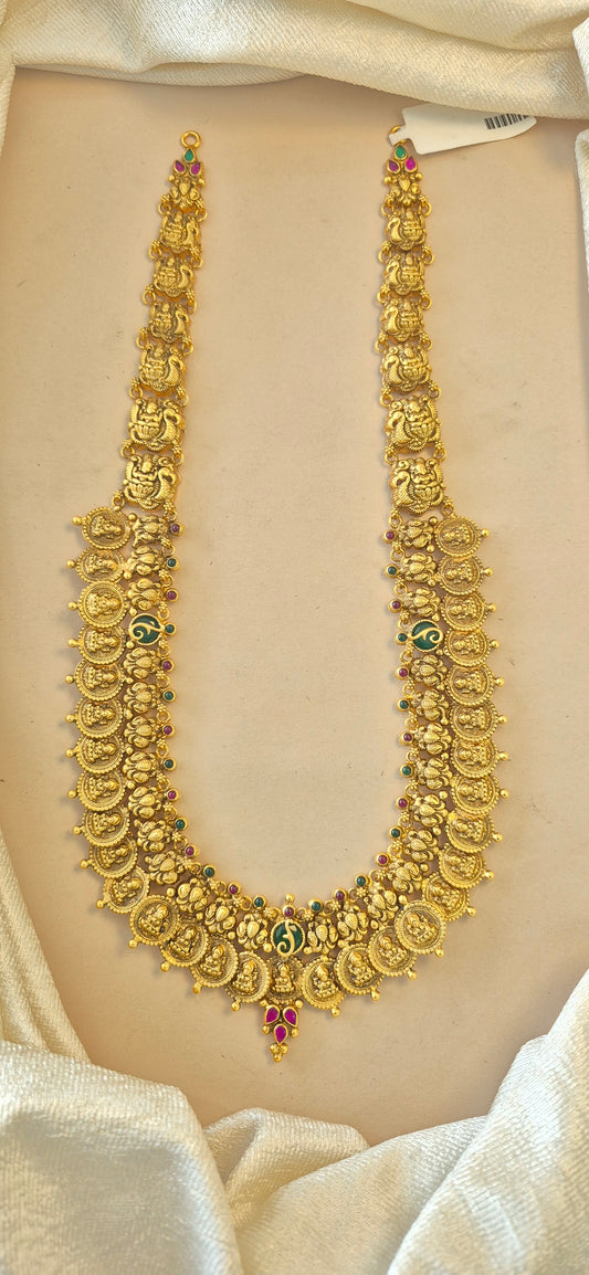 Ganda berunda and laxmi motif kasu hara