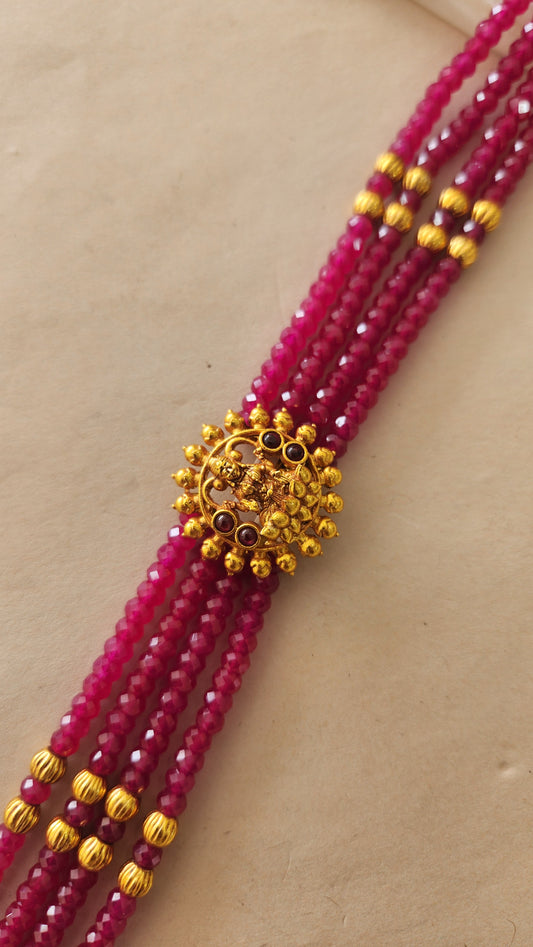 Red Ruby choker necklace