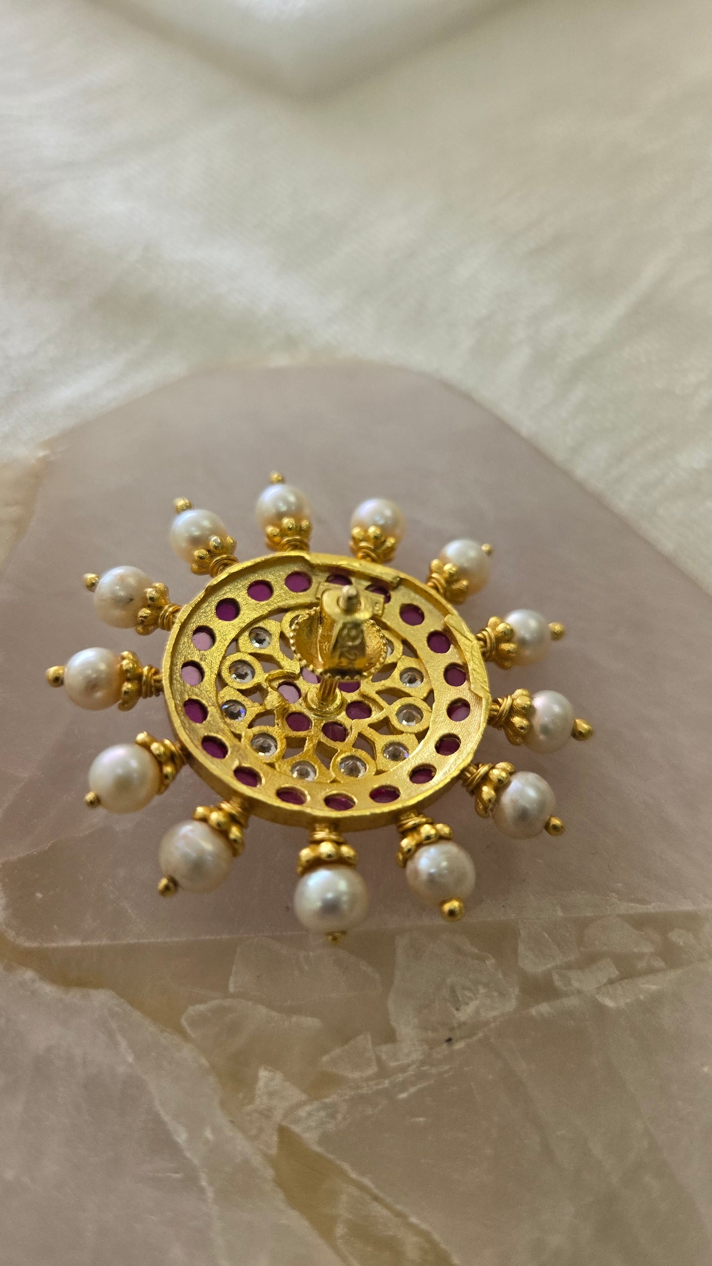 Kundan stud Earrings