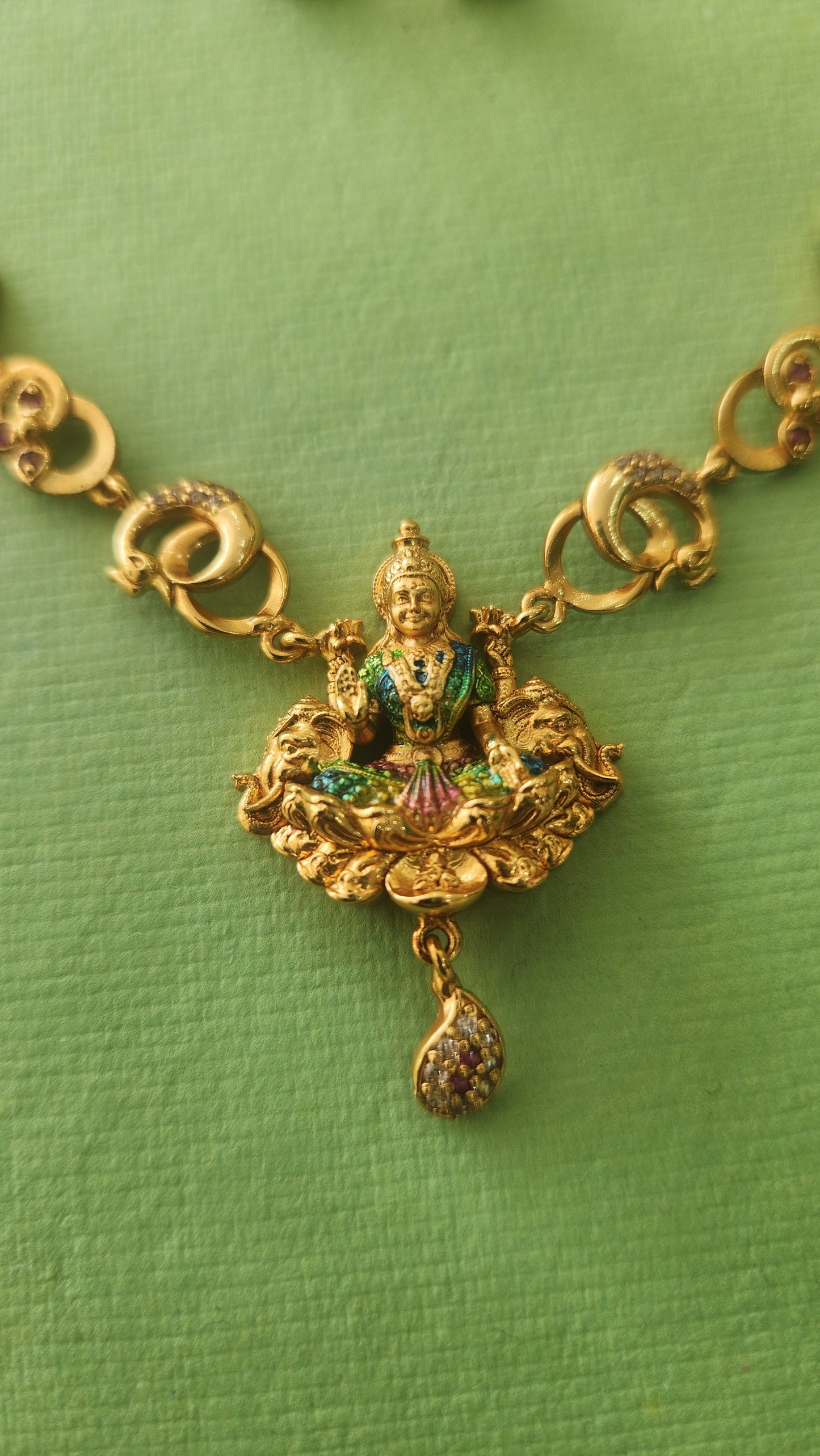 Cute Laxmi Necklace set