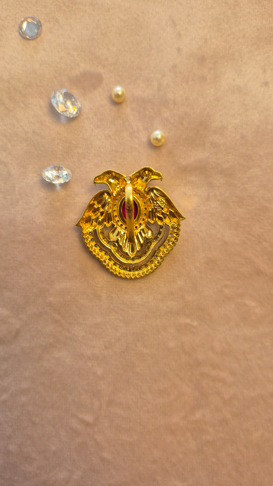 Gandaberunda pendant