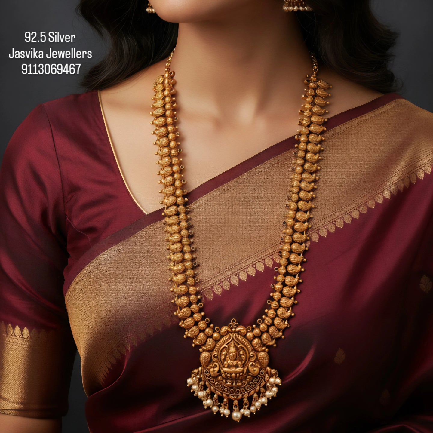Mango motif laxmi haram