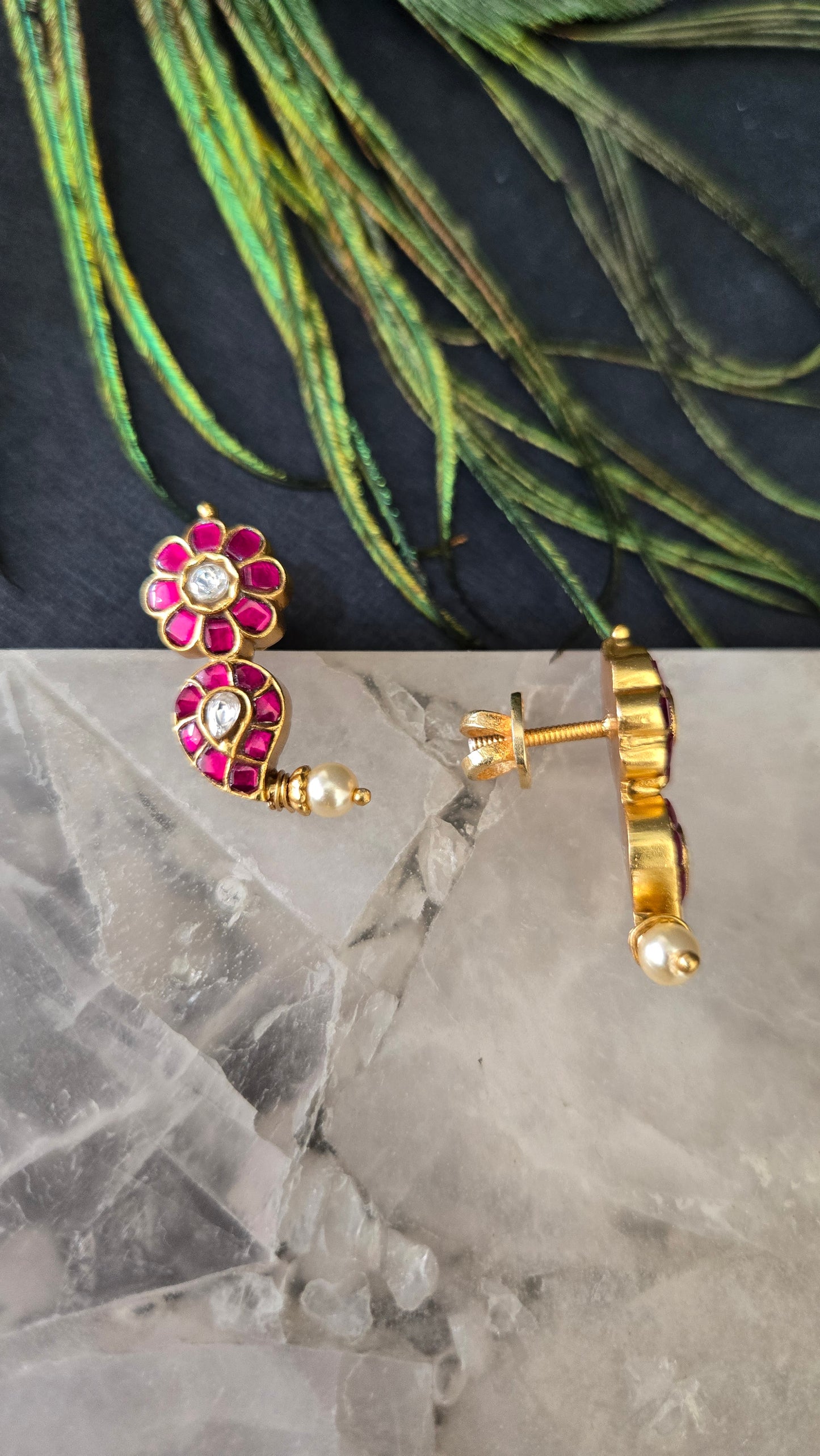 Kundan studs Earrings