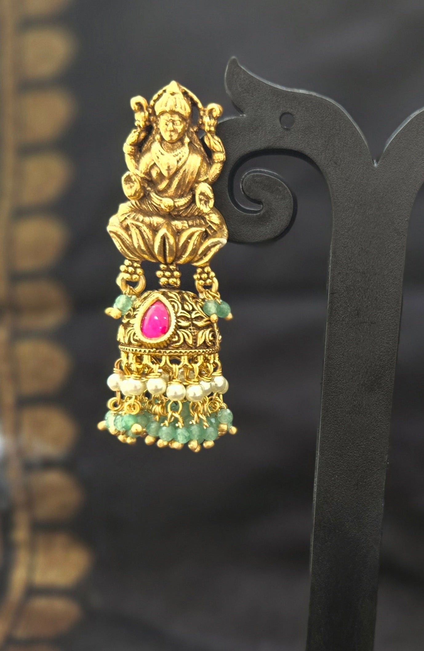 Laxmi Kundan jhumka