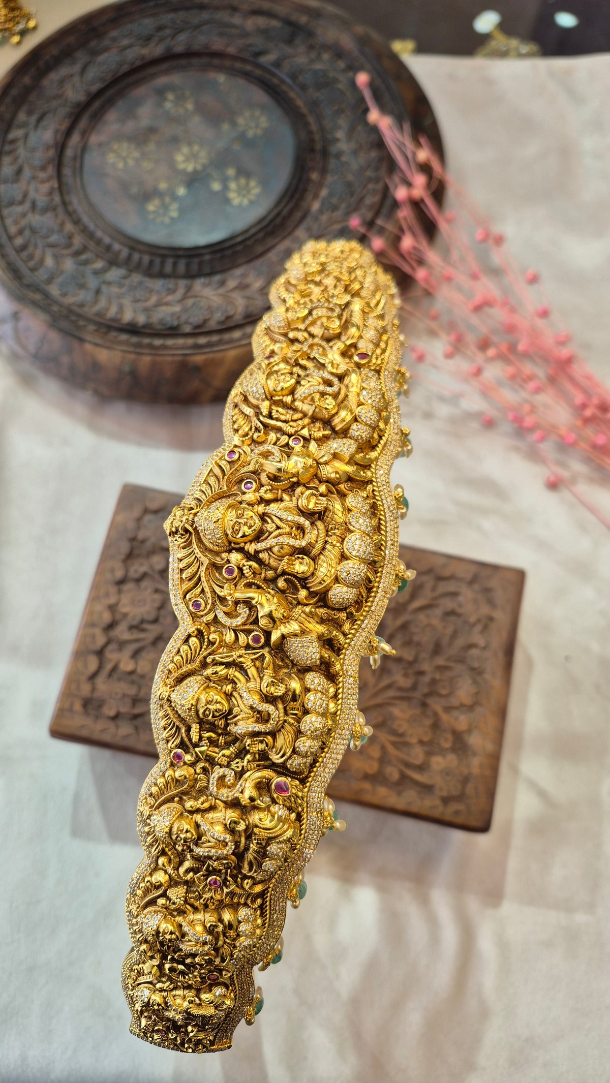 5D Ashta Lakshmi Hip Belt/vaddiyanam
