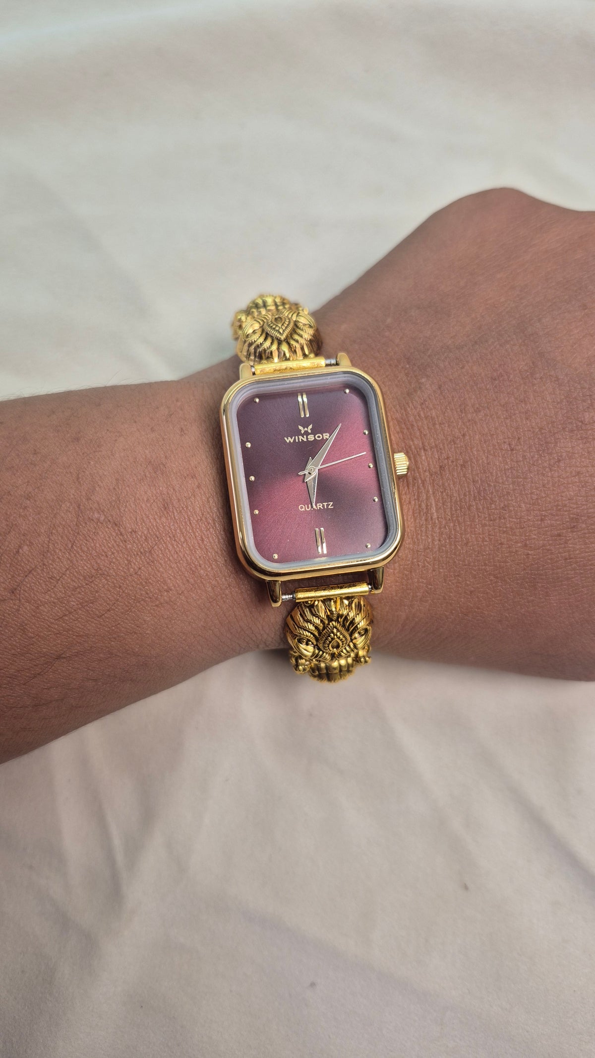 Antique rectangular dial