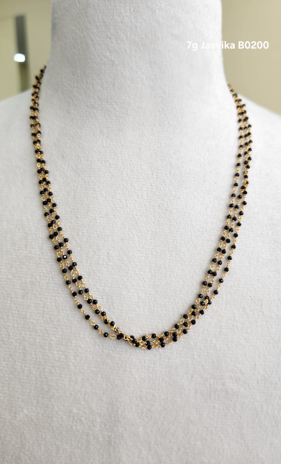 Black crystals 3 layer chain