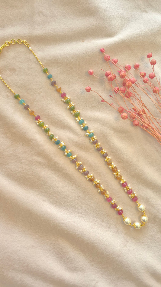 Navratna beads chain