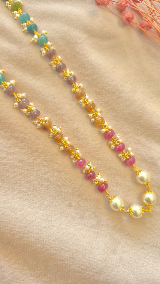 Navratna beads chain