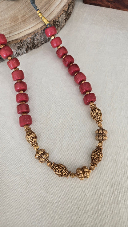 Coral Beads Necklace