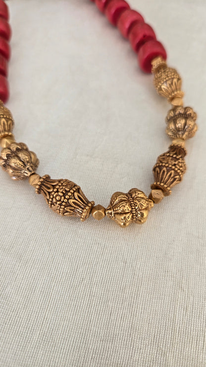 Coral Beads Necklace