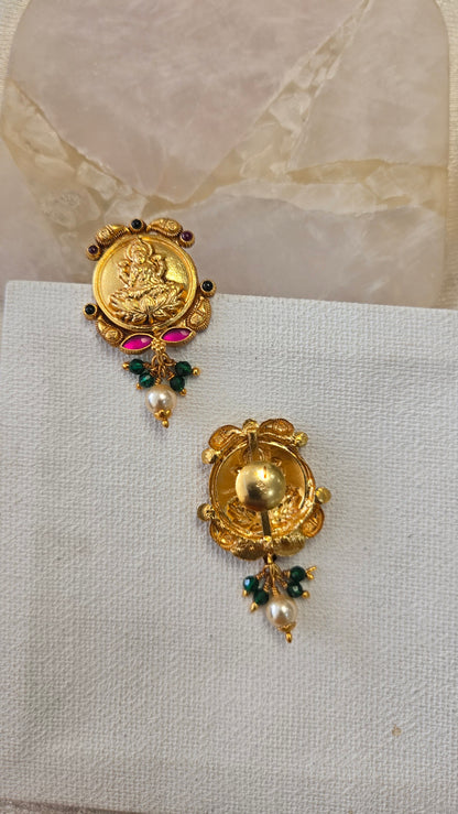 Nagas Laxmi Stud Earrings