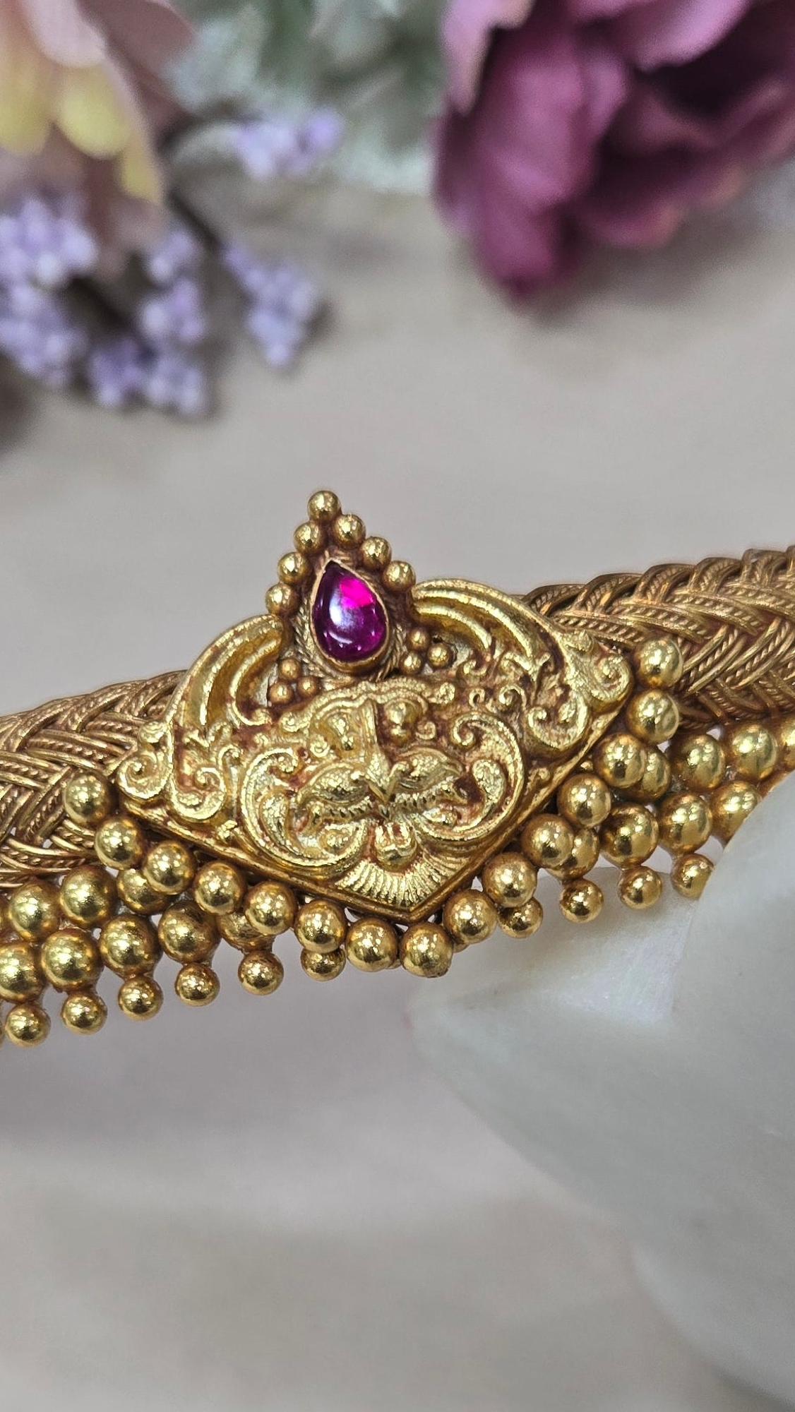 Coorgi Simha mukha Choker and Bhaju bandh