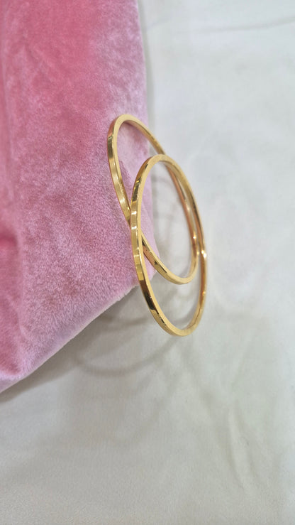 Plain box bangles 2.6