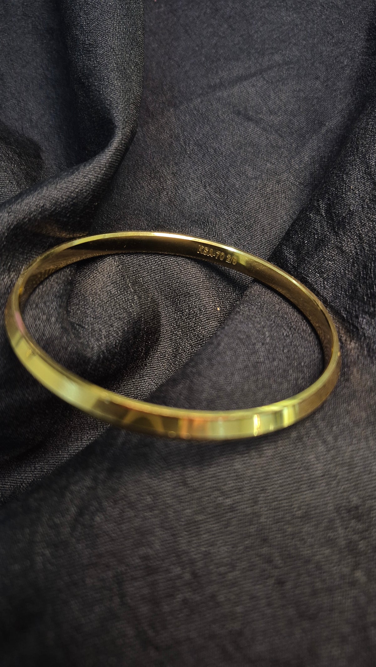 Punjabi kada with gold plating 2-8