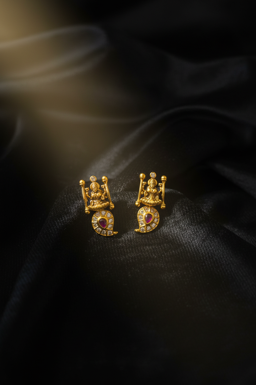Mango stone stud
