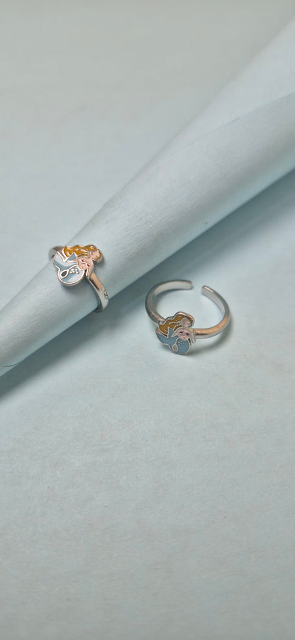 Mermaid toe rings