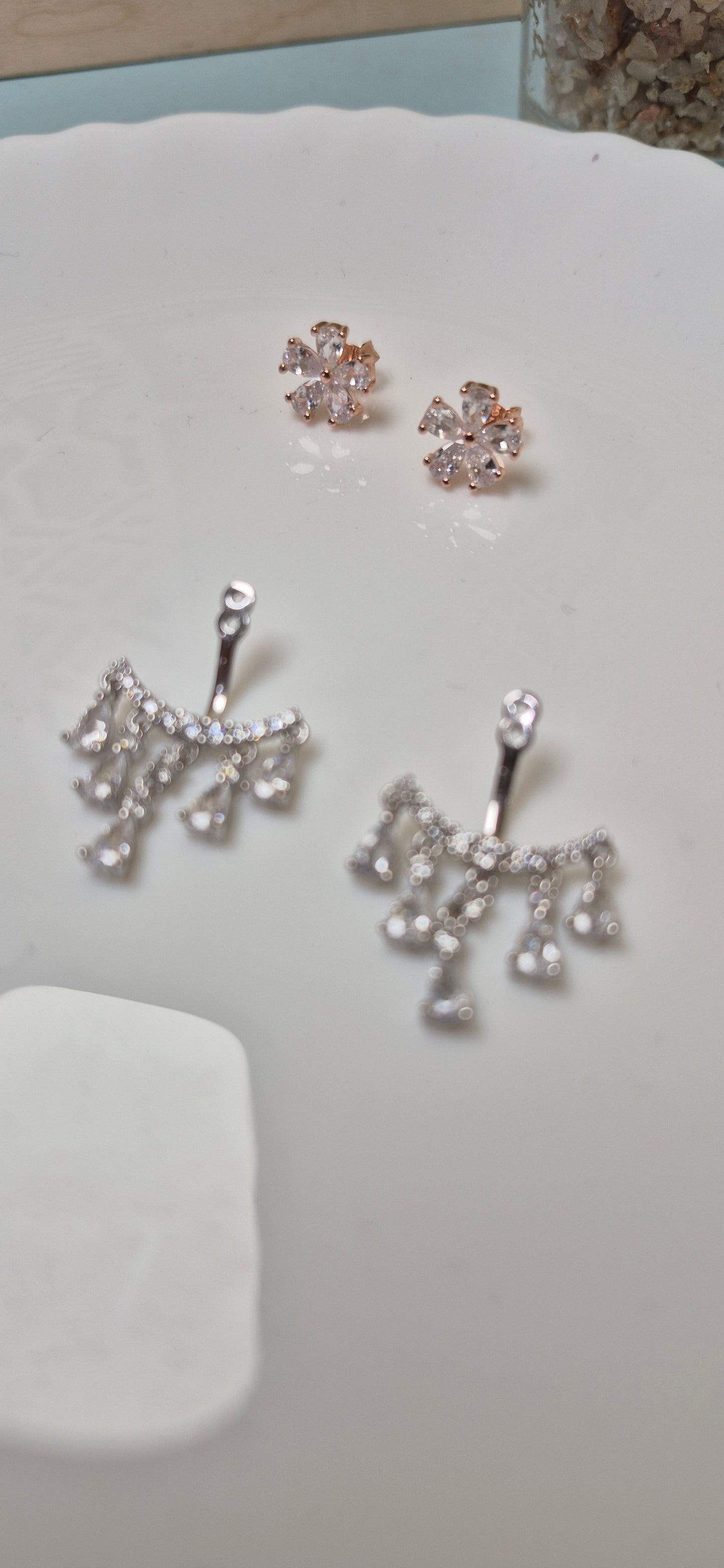 2 in 1 studs dual tone