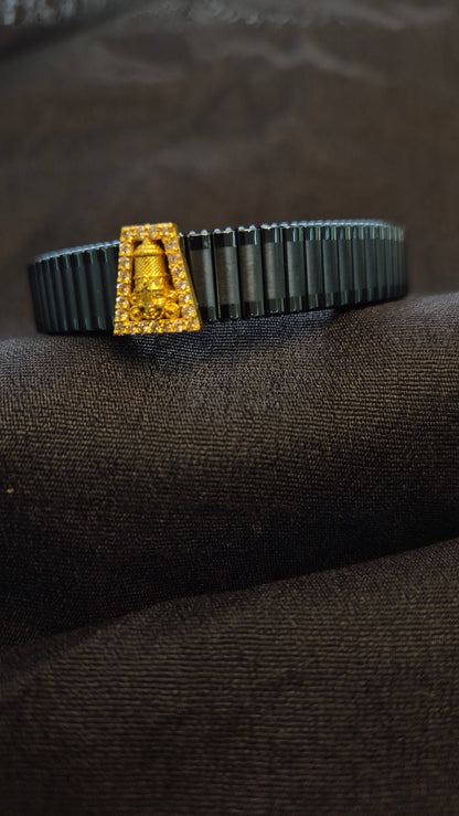 Venkateshwara swamy Rolex adjustable bracelets Blue strap
