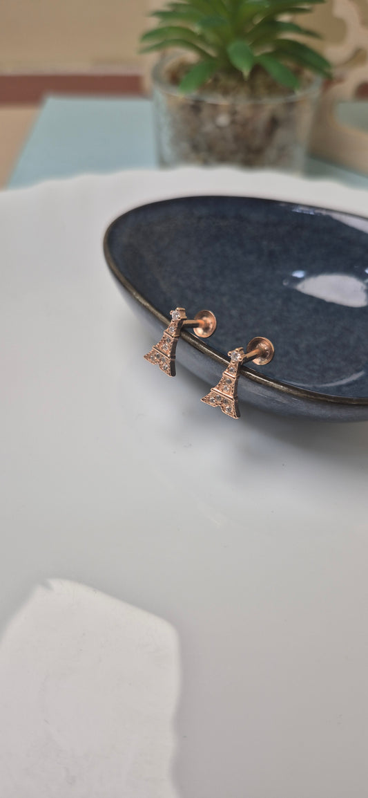 Eiffel Tower stud