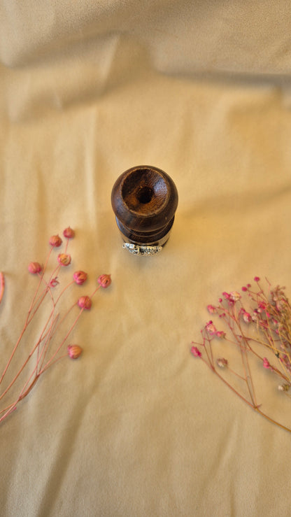 Elephant agarbathi and flower vase stand