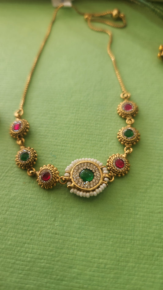 Adjustable Kundan Bracelet