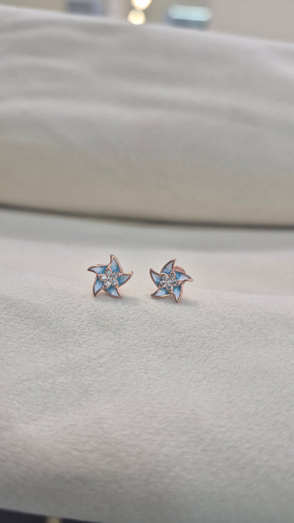 Star stud blue