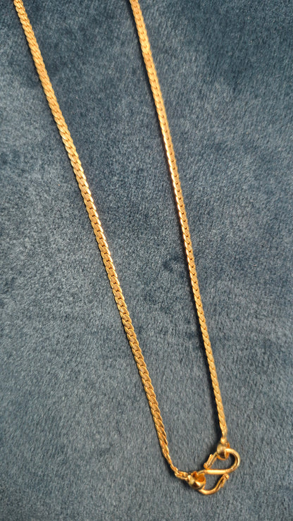 Flat cutting chain