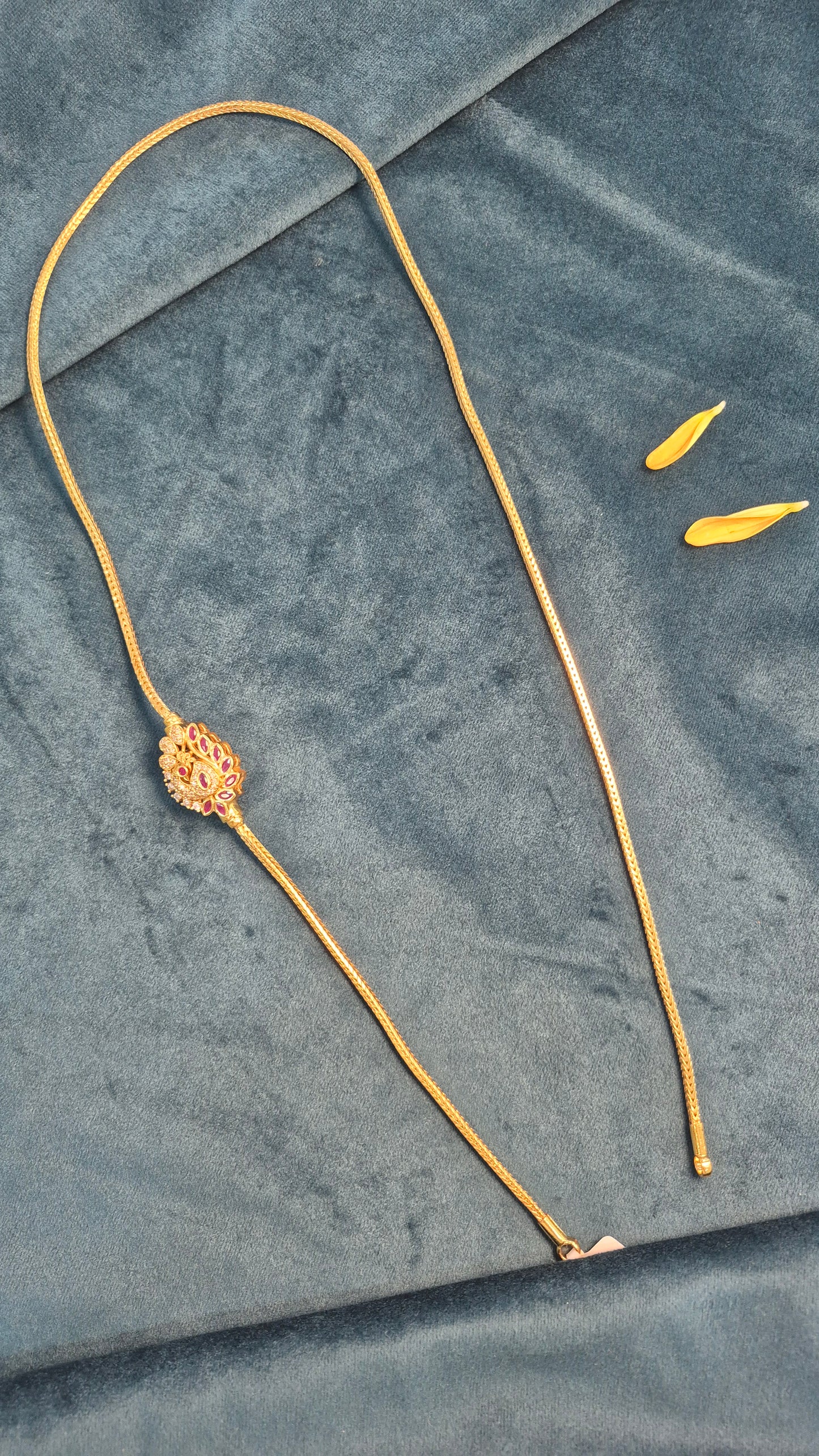 Peacock double sided mangalyam chain