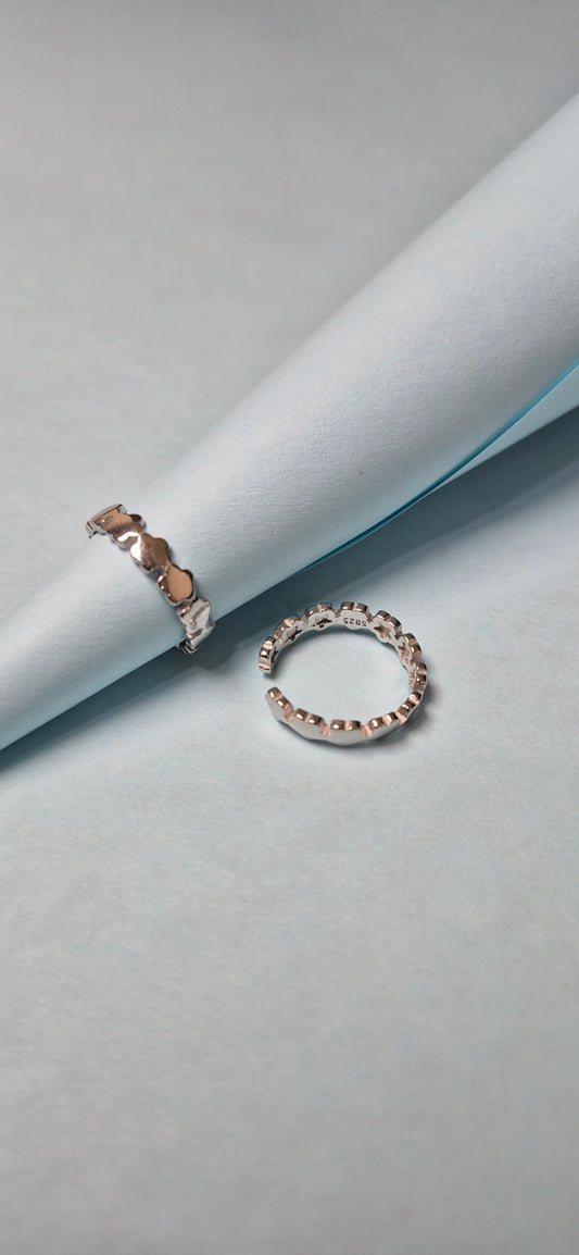 Flower toe ring