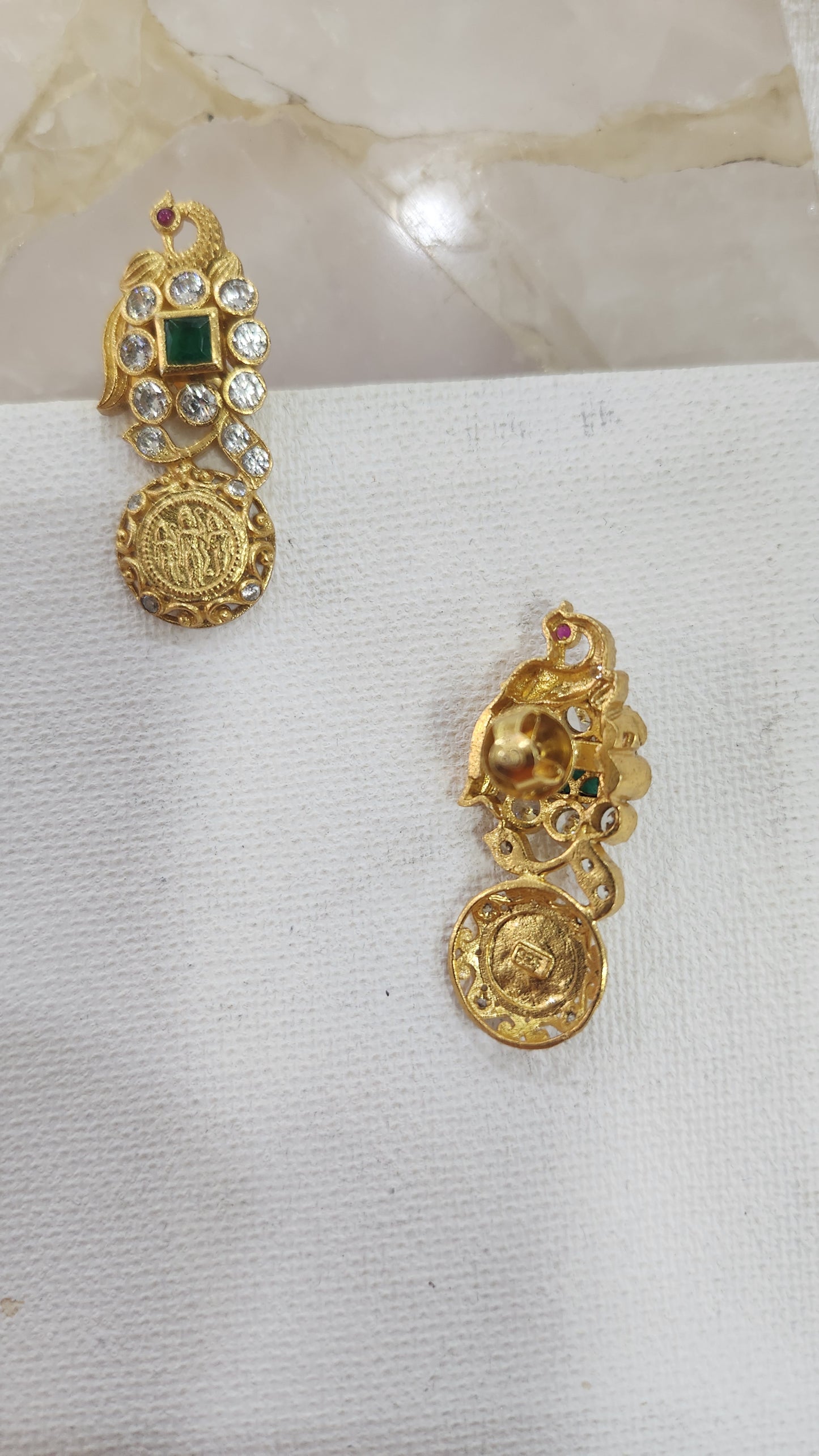 Kasu stone stud Earrings